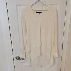 Elegant Cream Women's Top